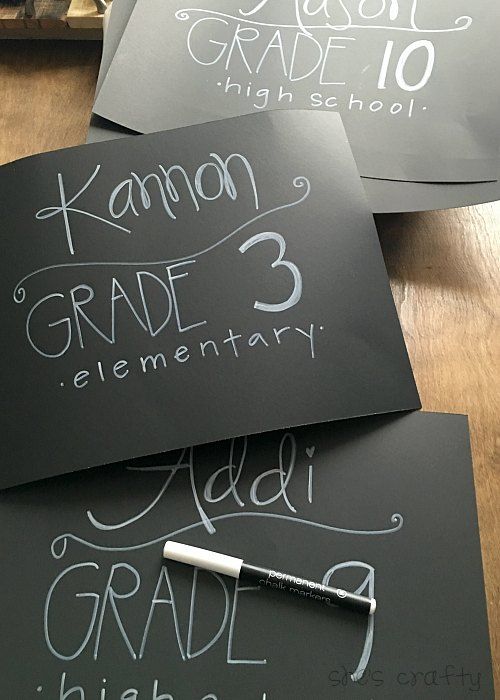 She's Crafty Back to School dinner and FHE